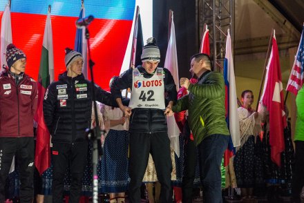 Ceremonia wręczenia numerów startowych